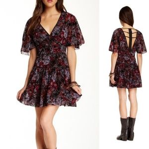 Free People perfect dream berry dress combo
